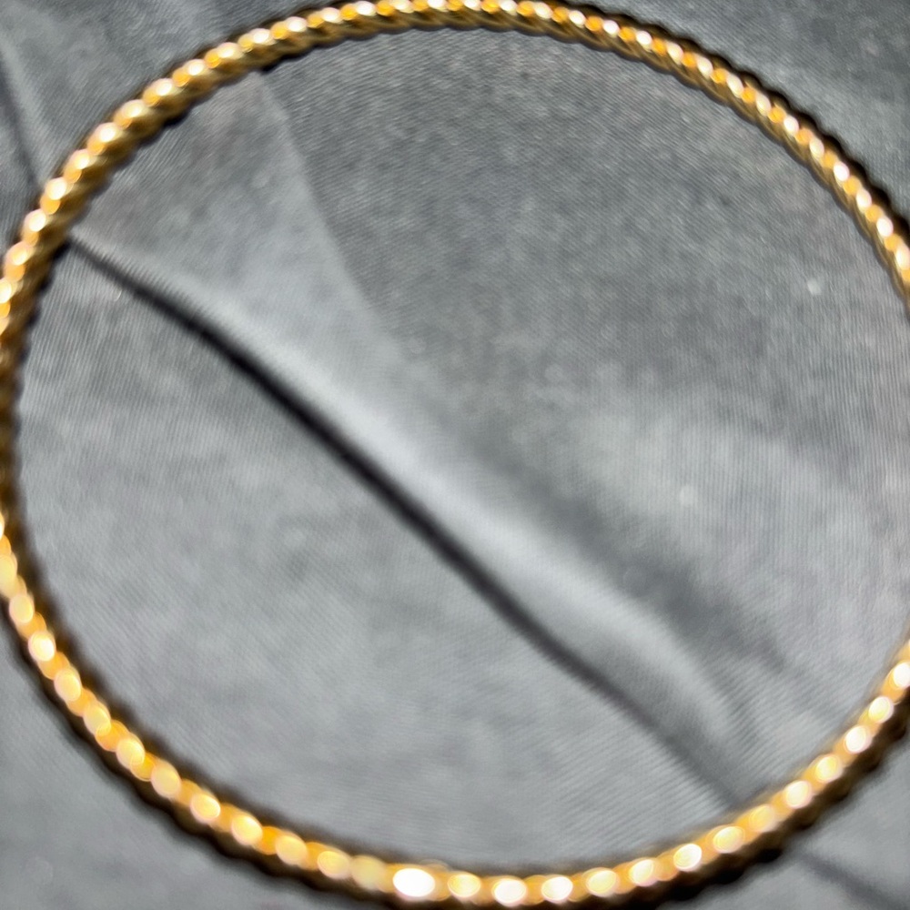 Elegant Gold and Silver Bangle Set - Picture 6 of 10